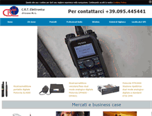 Tablet Screenshot of crtelettronica.com